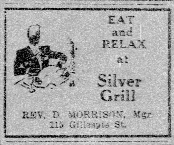 Advertisement, The Carolinian, January 14, 1950