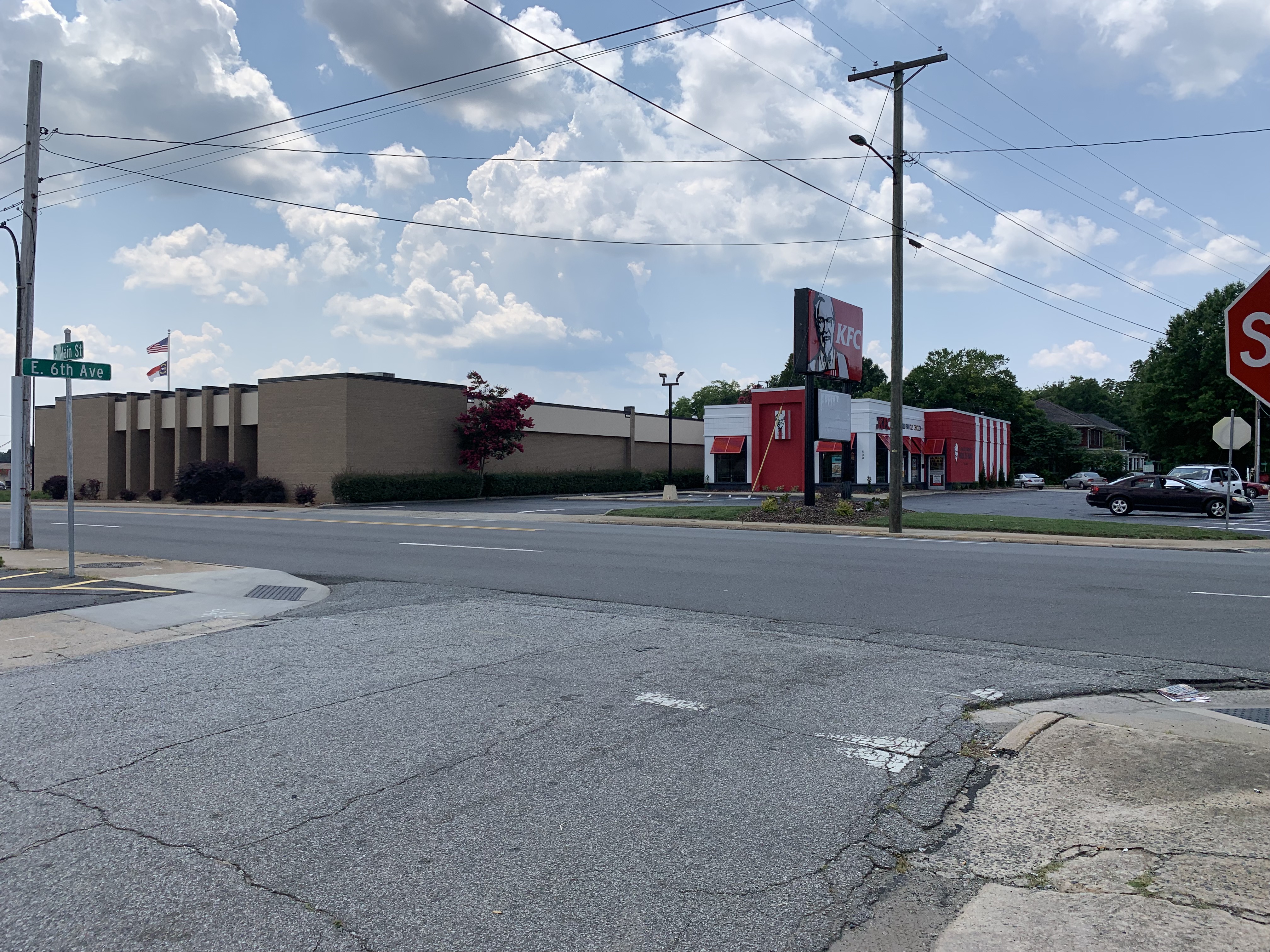 Site of C.T. Taylor Esso Service Station