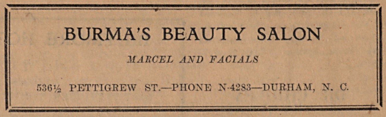 Burma's Advertisement