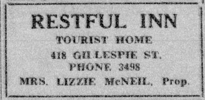 Advertisement, The Carolinian, July 31, 1948