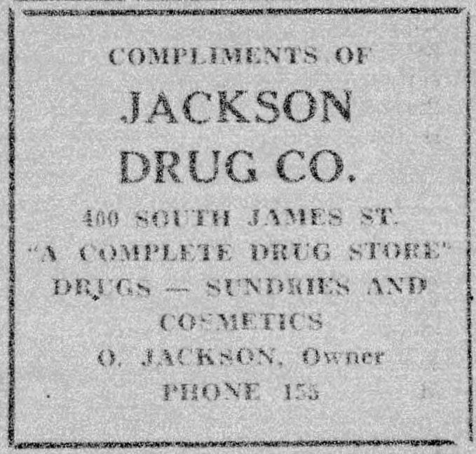 Advertisement, The Carolinian, June 19, 1948