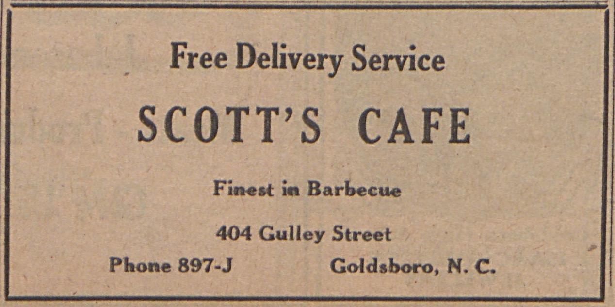 Advertisement, Goldsboro Hi News (Goldsboro High School Student Newspaper), December 3, 1948