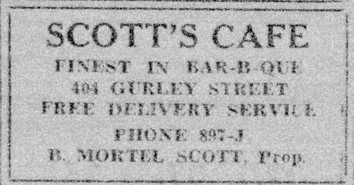 Advertisement, The Carolinian, June 19, 1948