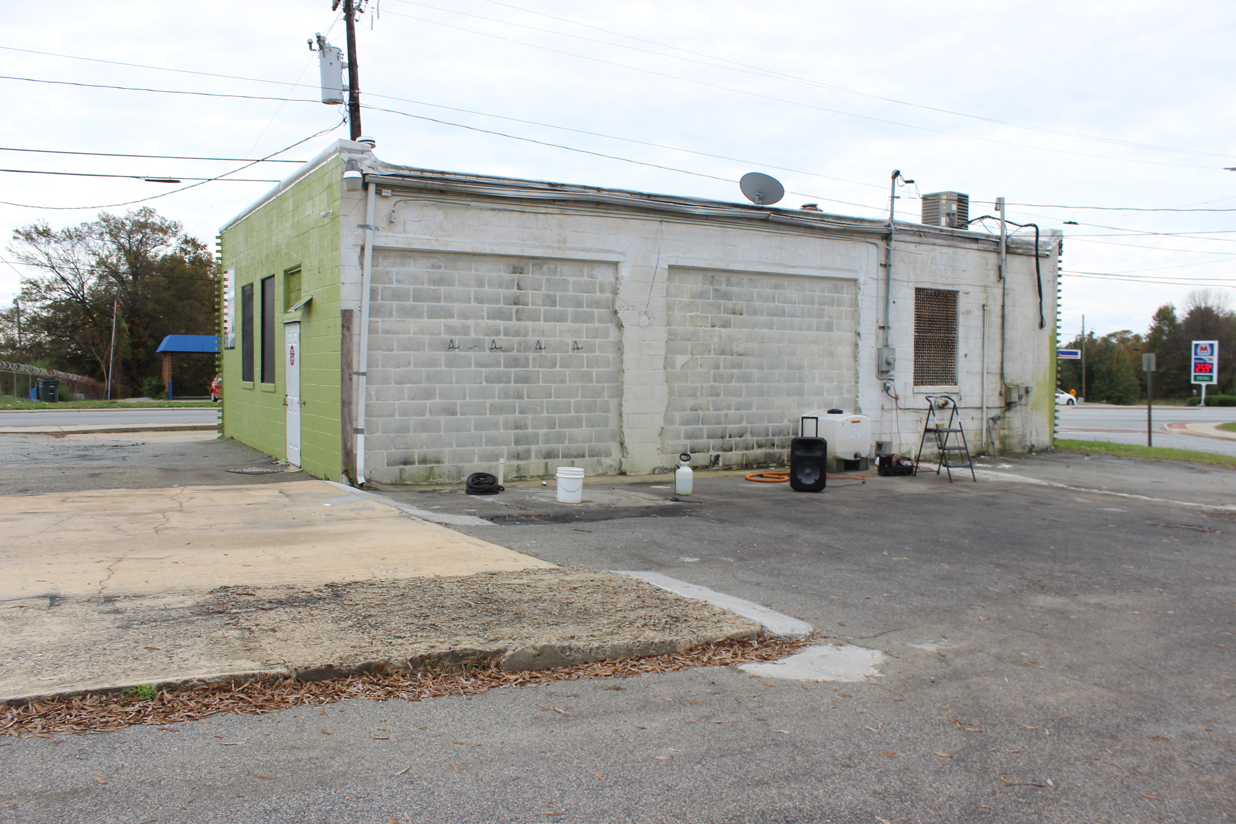 Former site of Harris East End Station