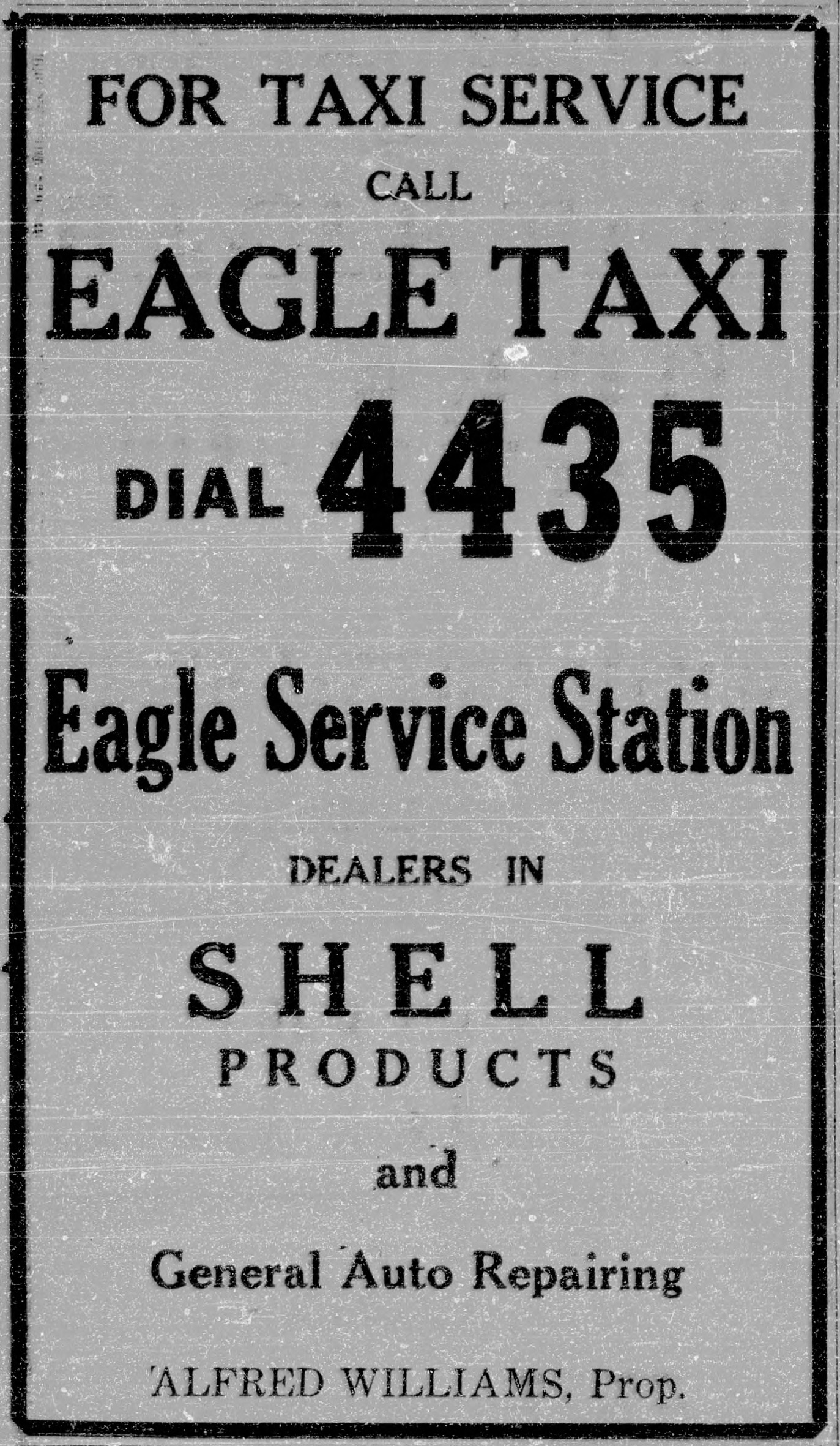 Advertisement, The Carolinian, September 7, 1946