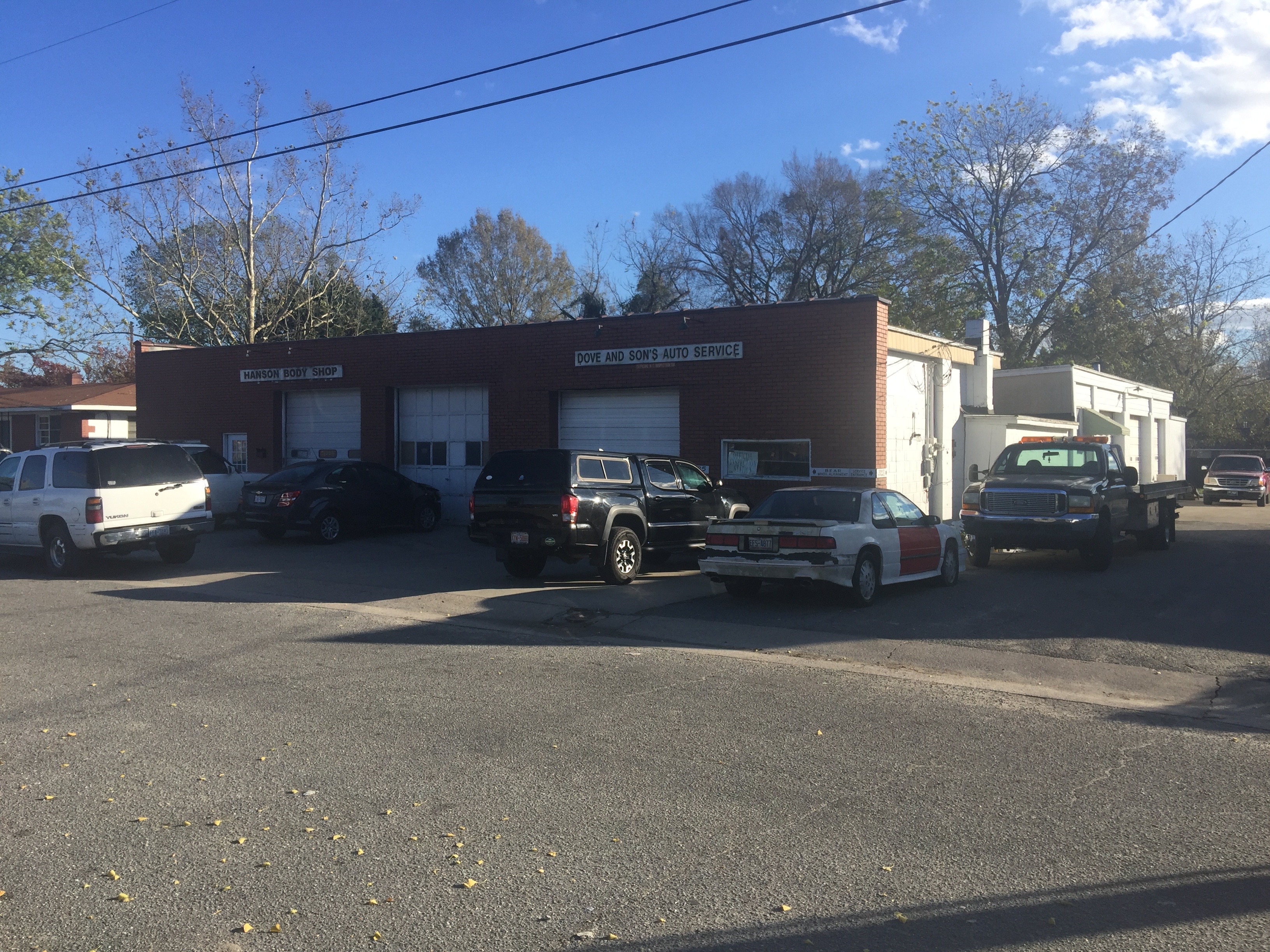 Former site of Dove's Auto Service