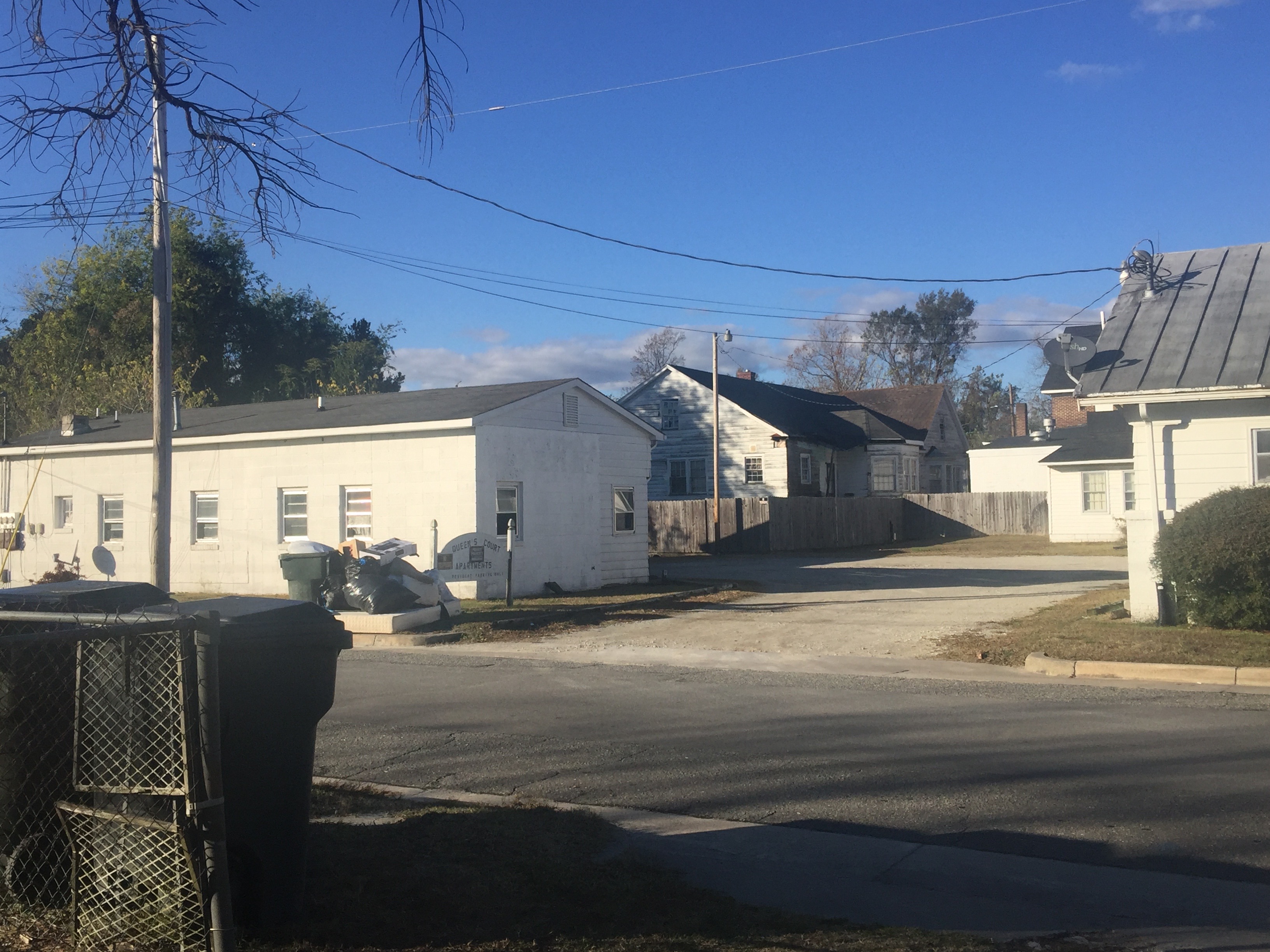 Former site of Mark's Tourist Home