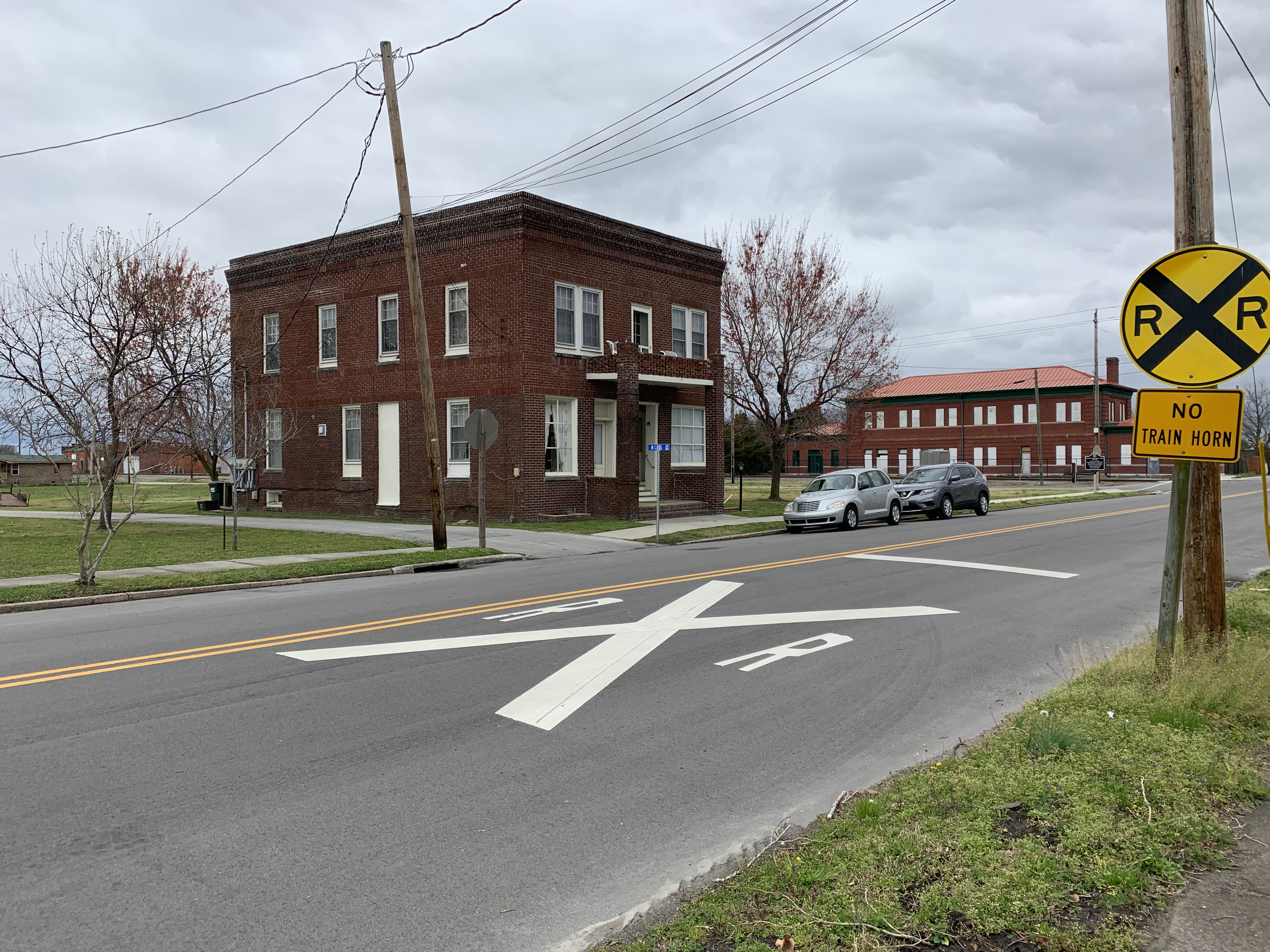 Former site of Rhone Hotel