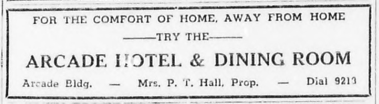 Advertisement, The Carolinian, August 24, 1946