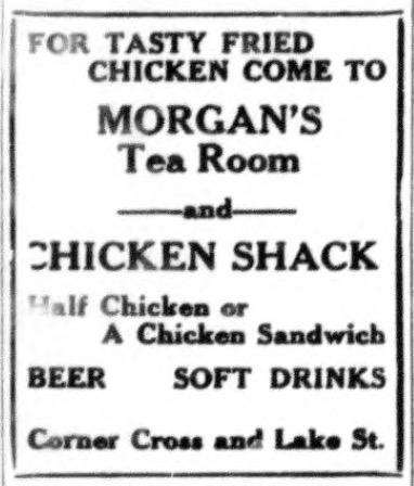 Advertisement, The Carolinian, October 6, 1945