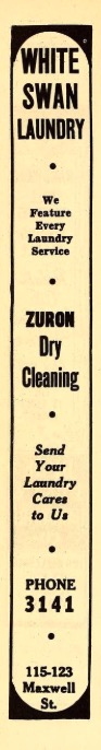 Advertisement, 1951 Fayetteville City Directory
