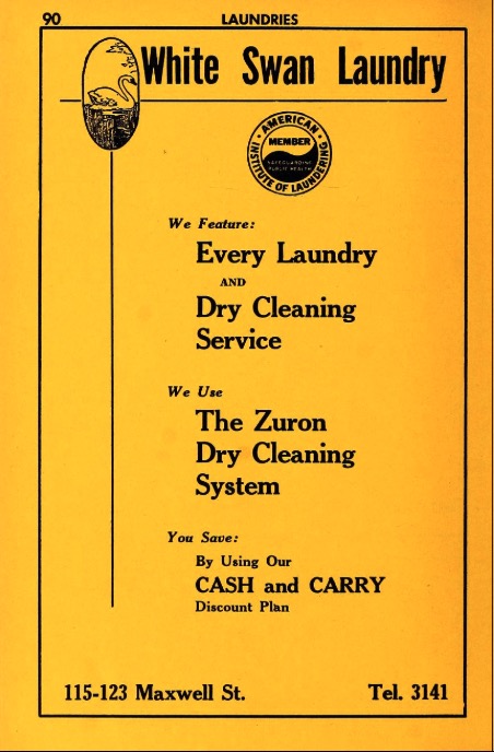 Advertisement, 1951 Fayetteville City Directory