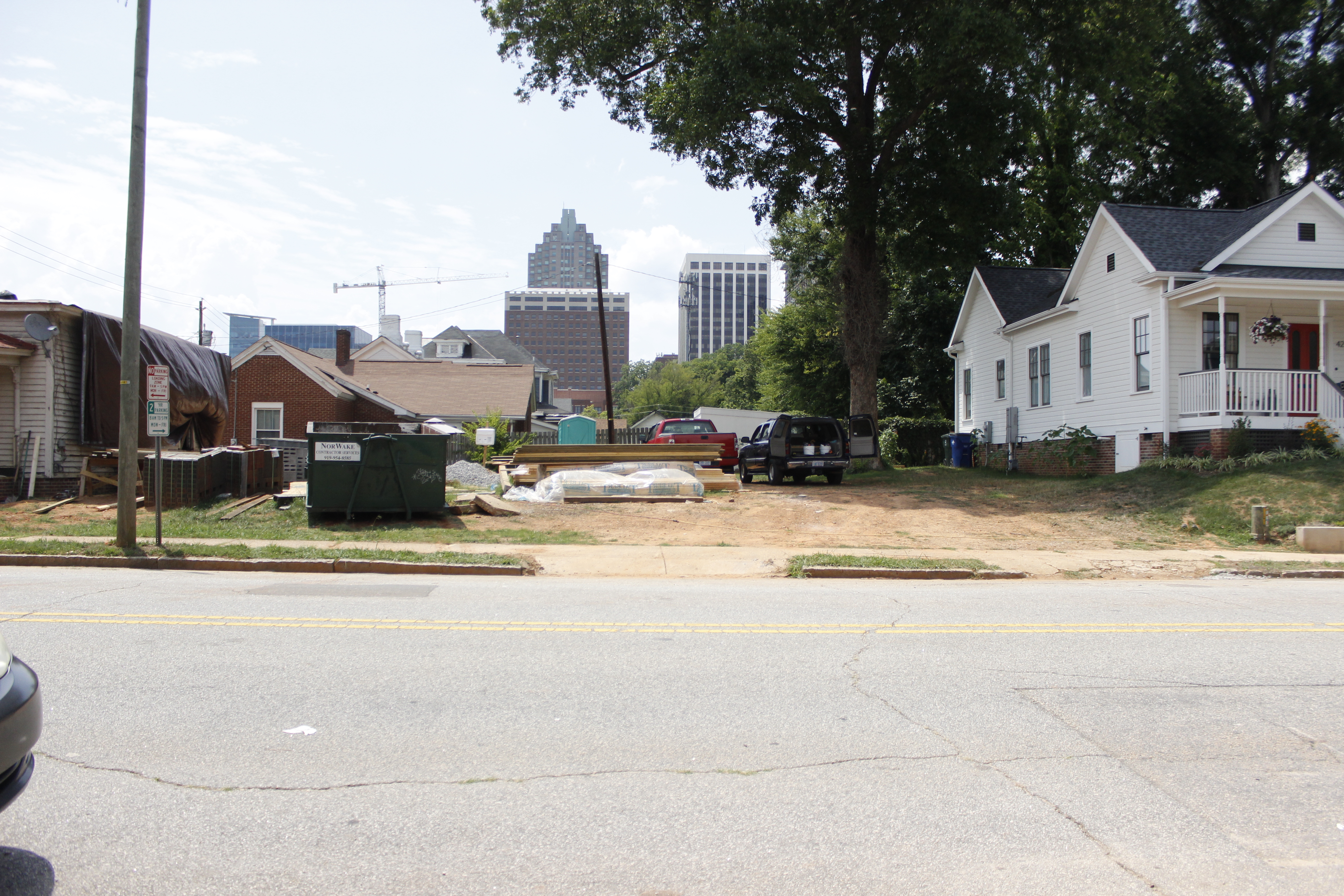 Former site of Bloodsworth St. Tourist Home