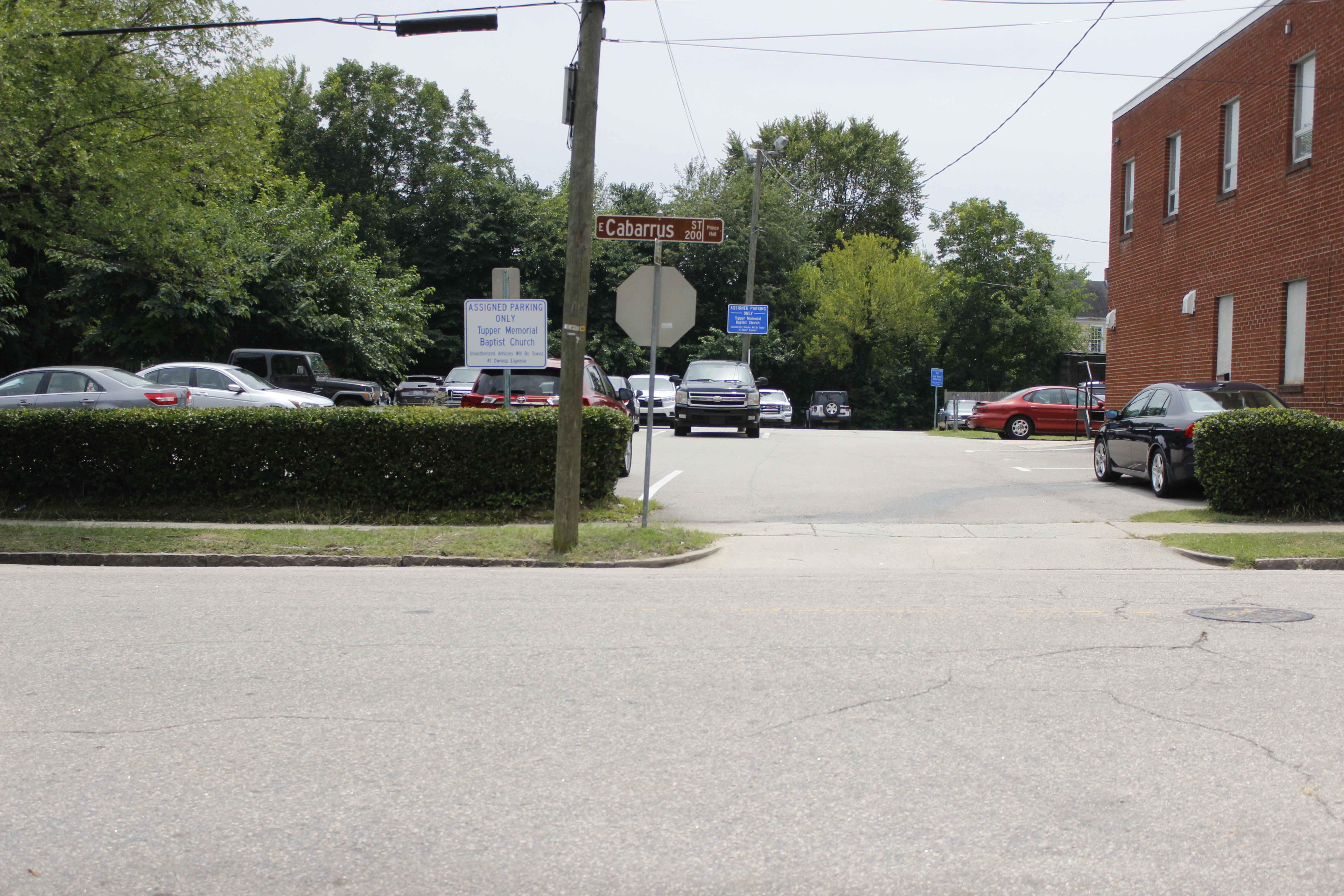 Former site of Mrs. L.B. Yeargan's