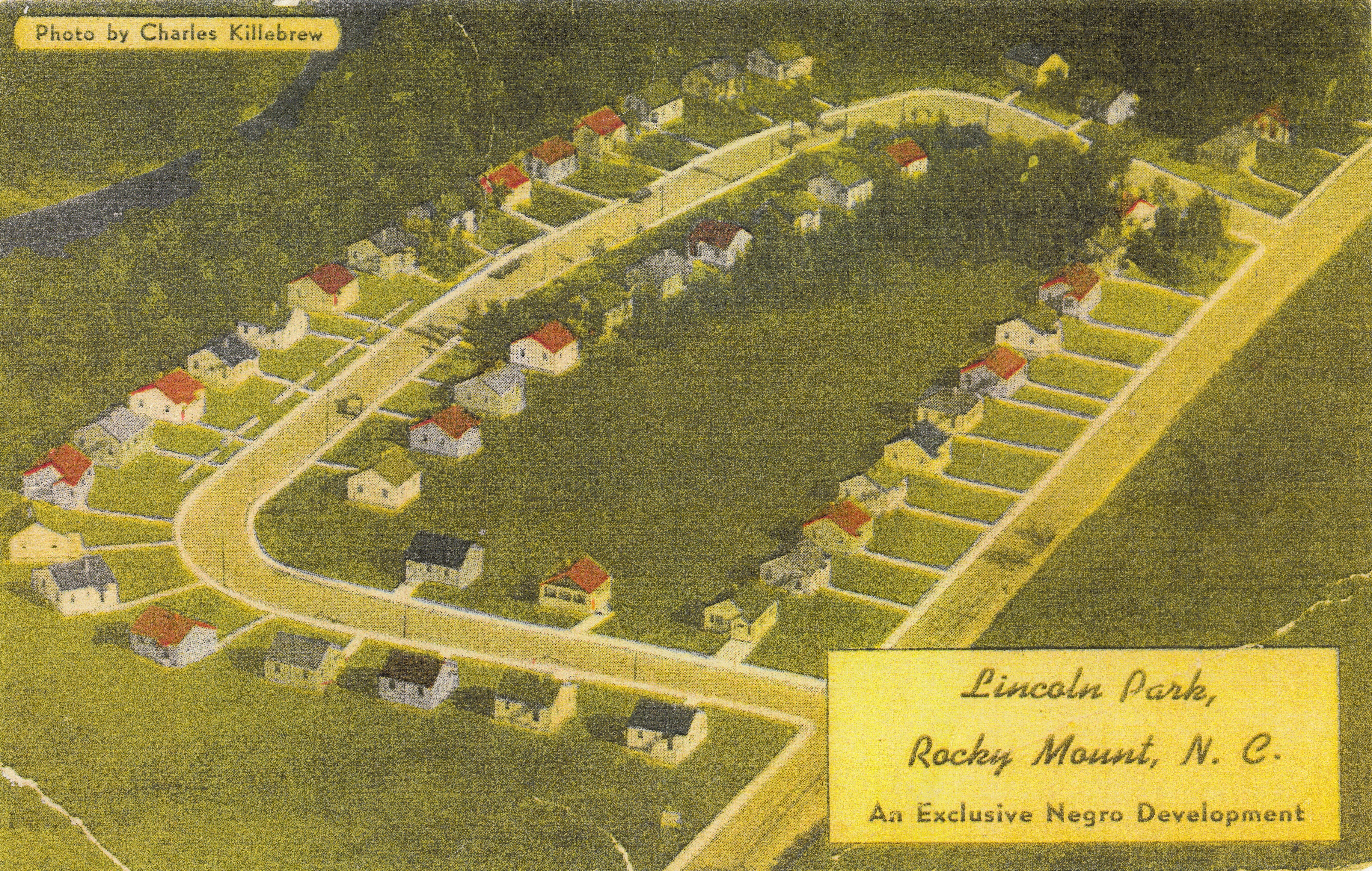 Lincoln Park Develpement History District Post Card