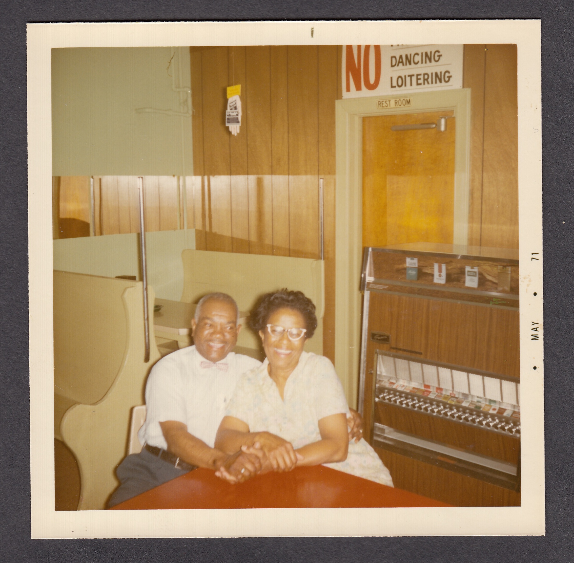 Alexander &quot;Tuffy&quot; &amp; Ethel Bryant, May 1971
