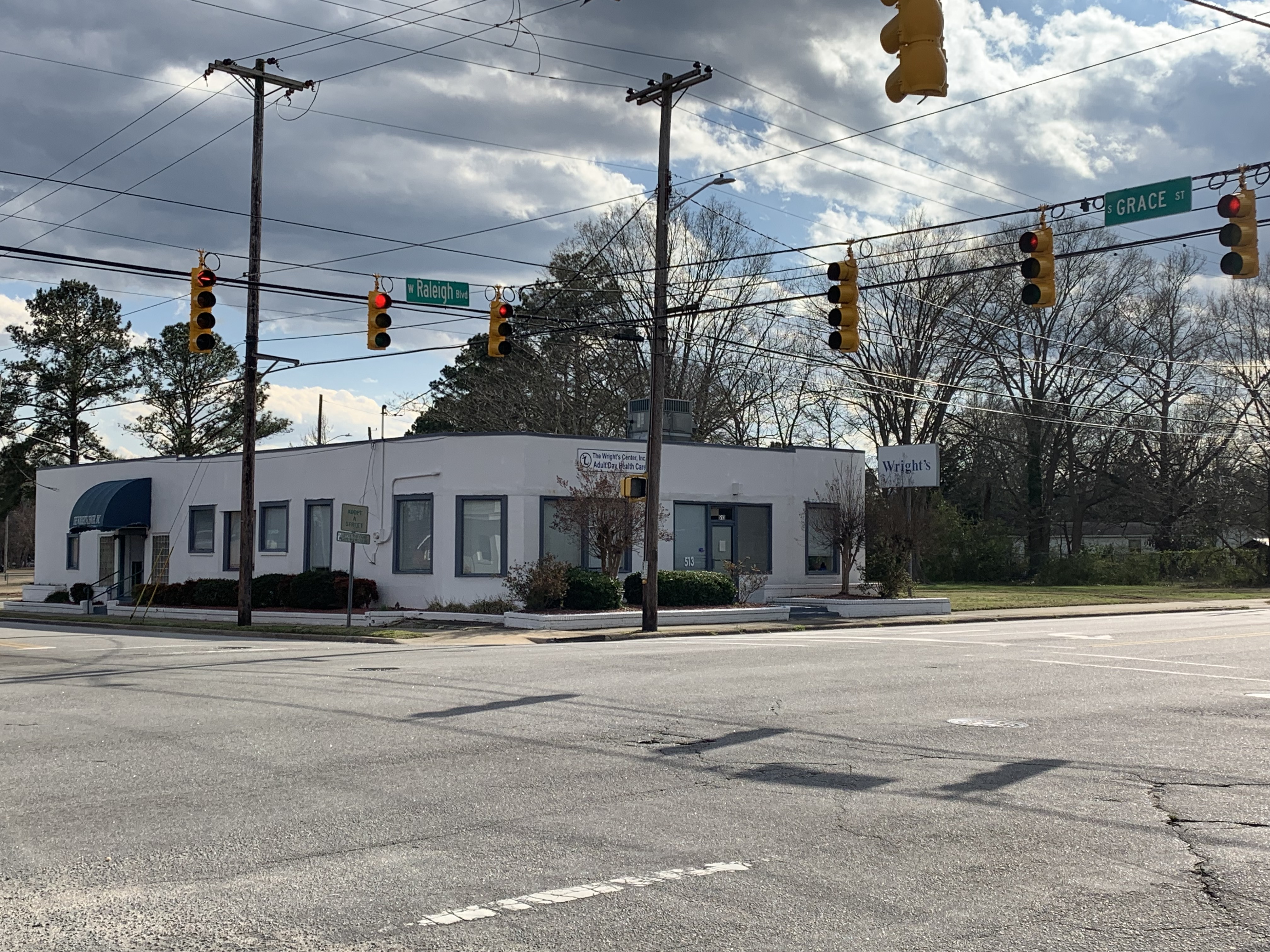 Former site of Wright's Motel