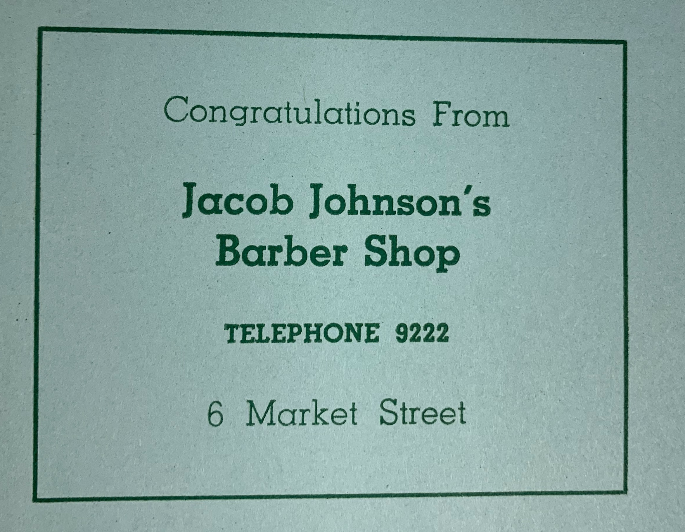 Advertisement, AKA Fashionetta Program, 1949