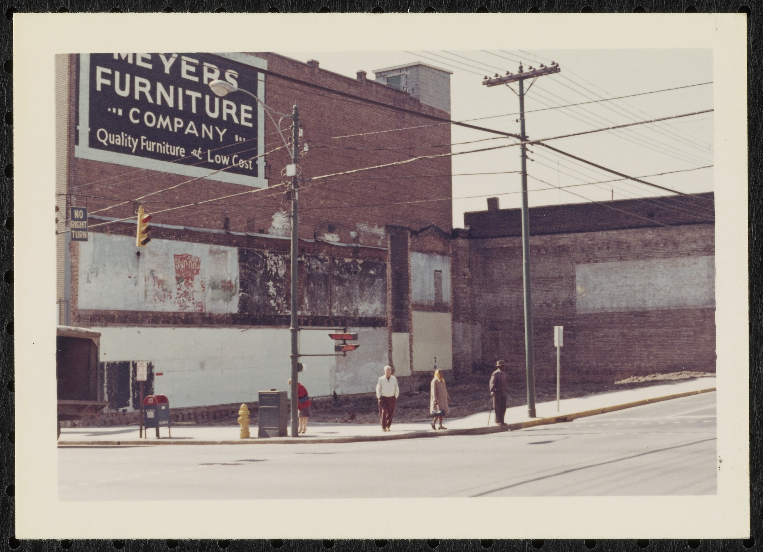 Image of 200 block of East Trade Street (1964) with back captioned &quot;Charlotte Drug&quot;