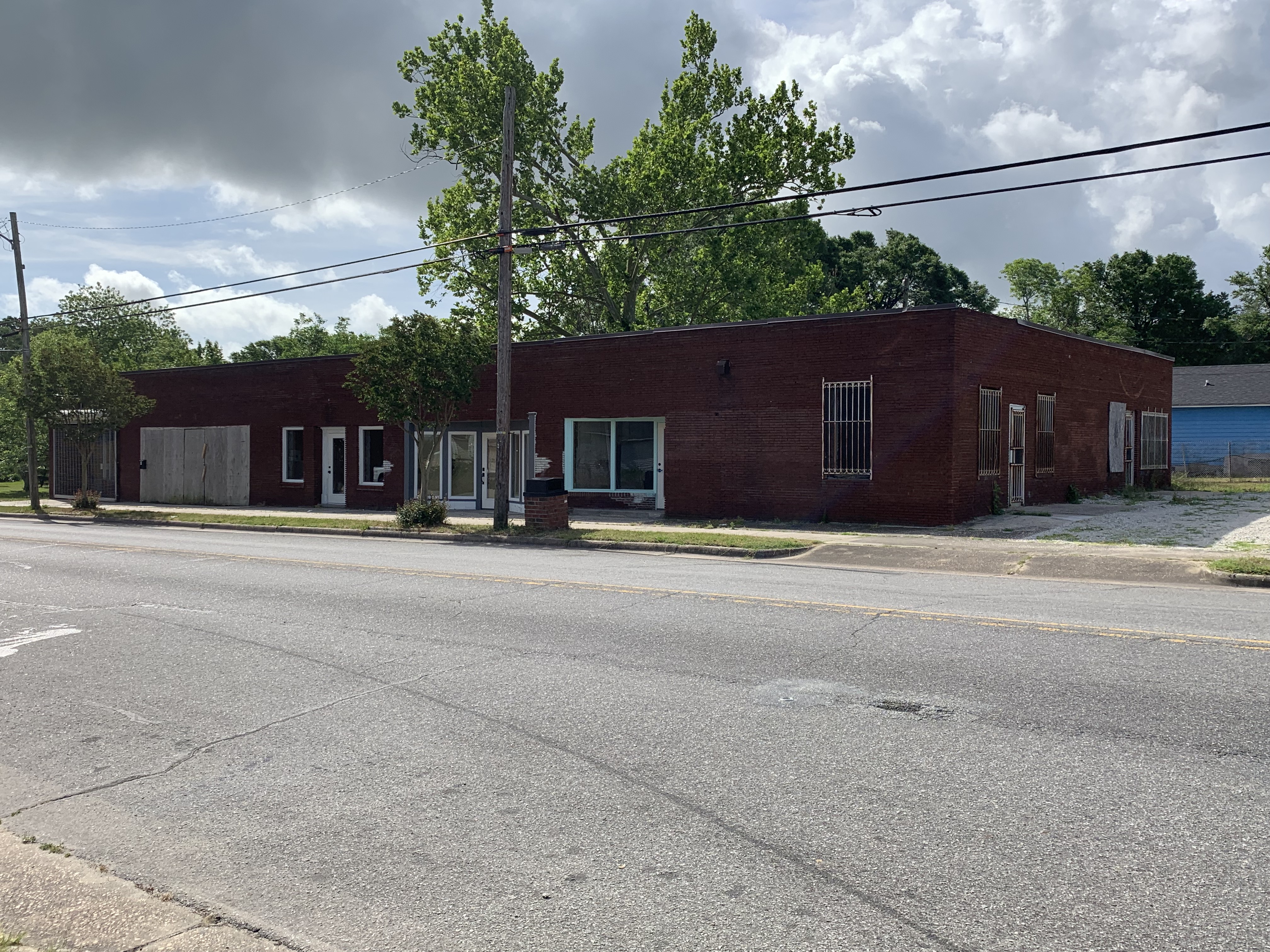 Former site of Johnson's Barber Shop