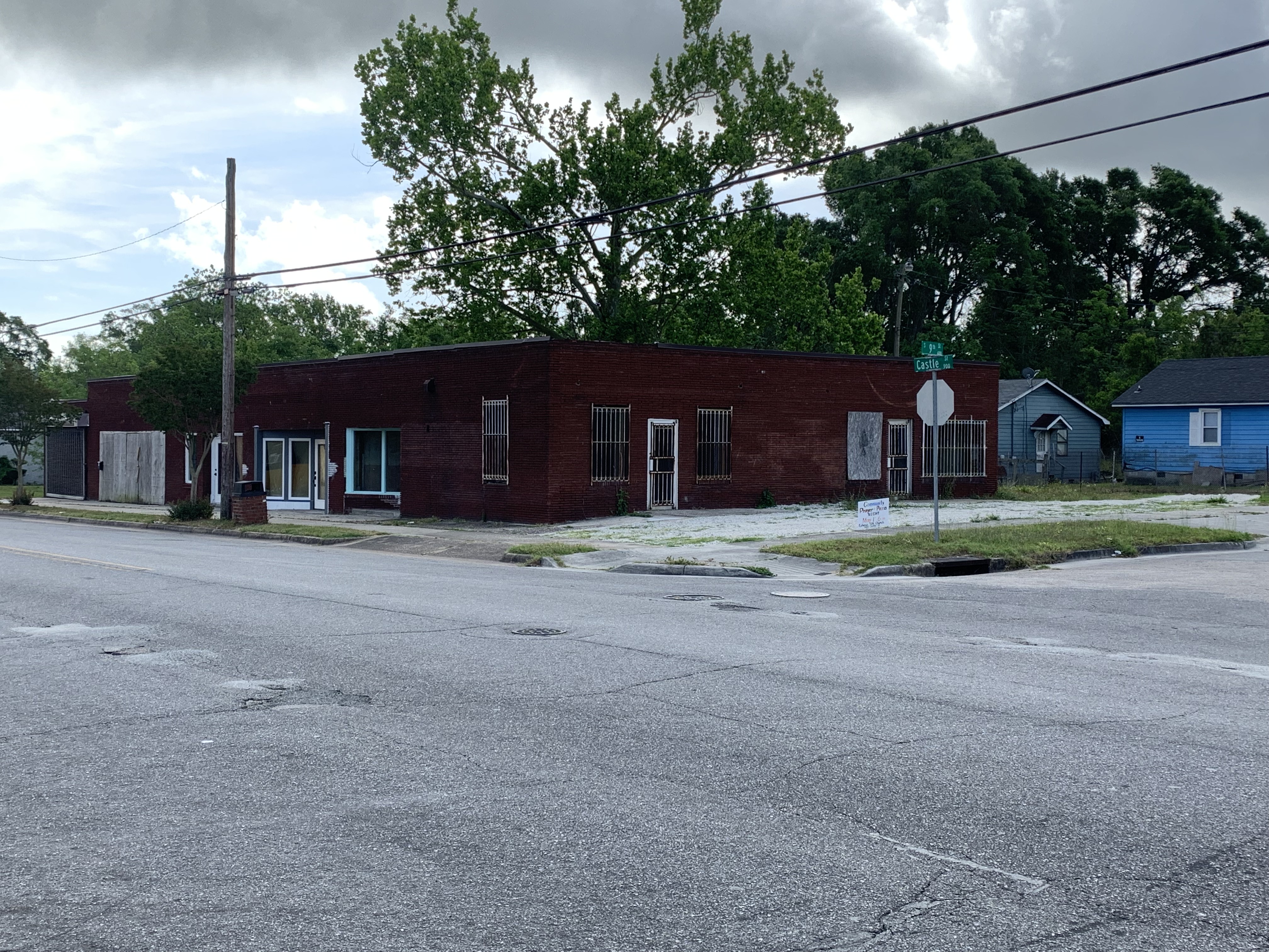Former site of Johnson's Barber Shop