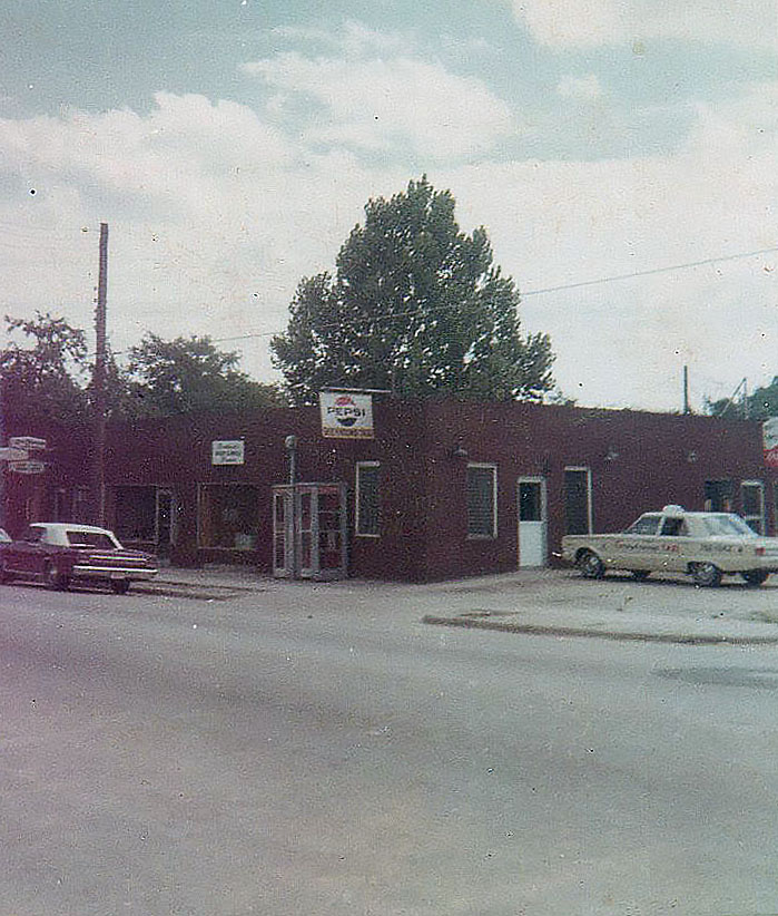 Image of Greyhound Taxi with cab in front, recolored