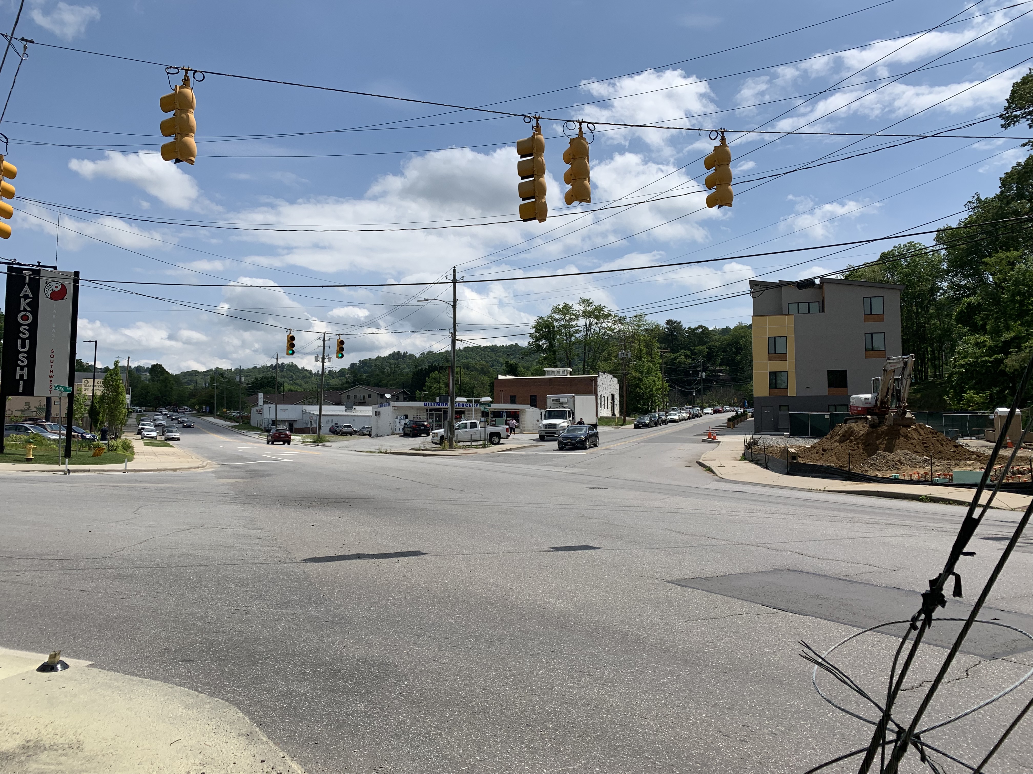 Former site of James Keys Hotel