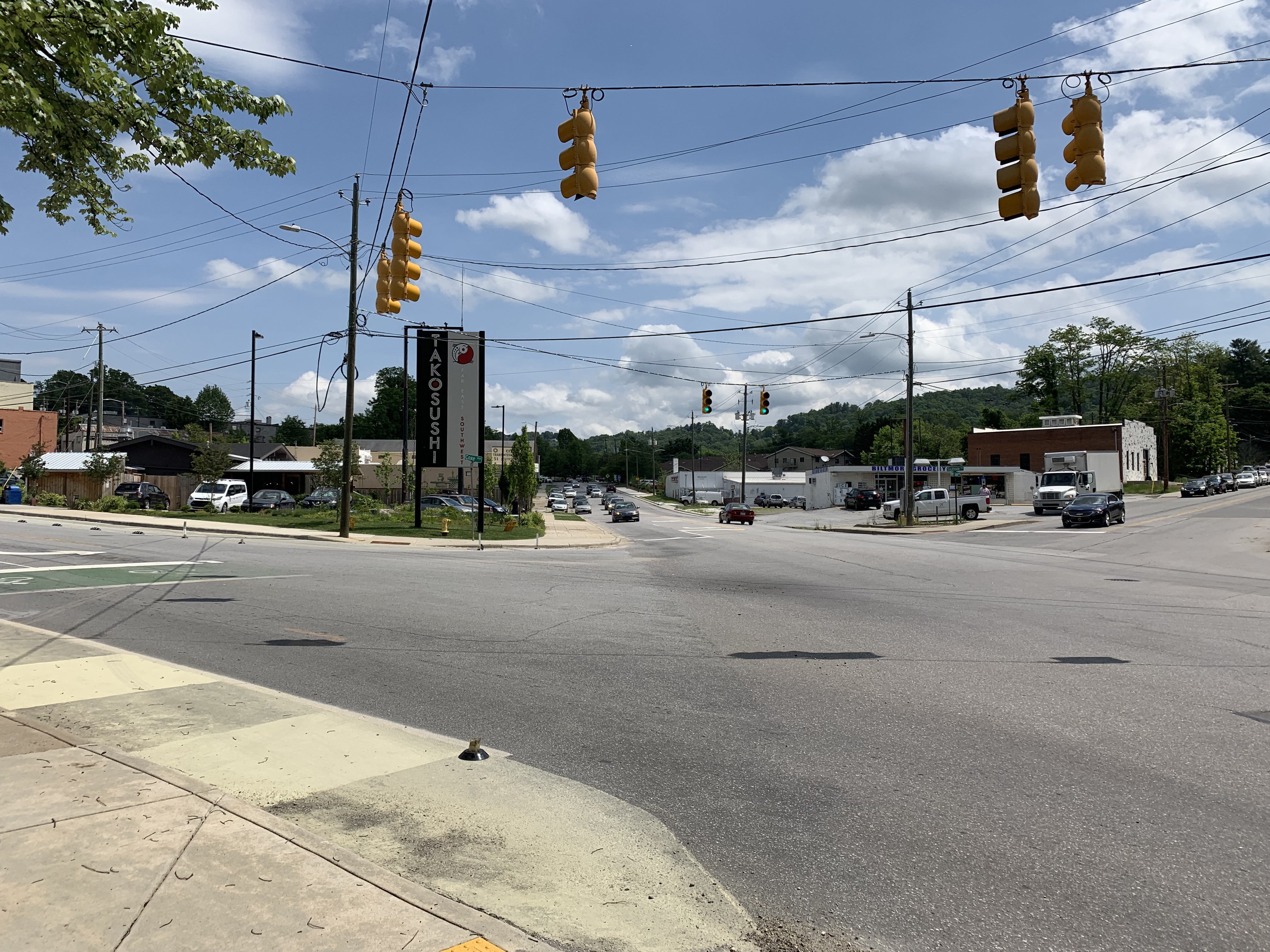 Former site of James Keys Hotel