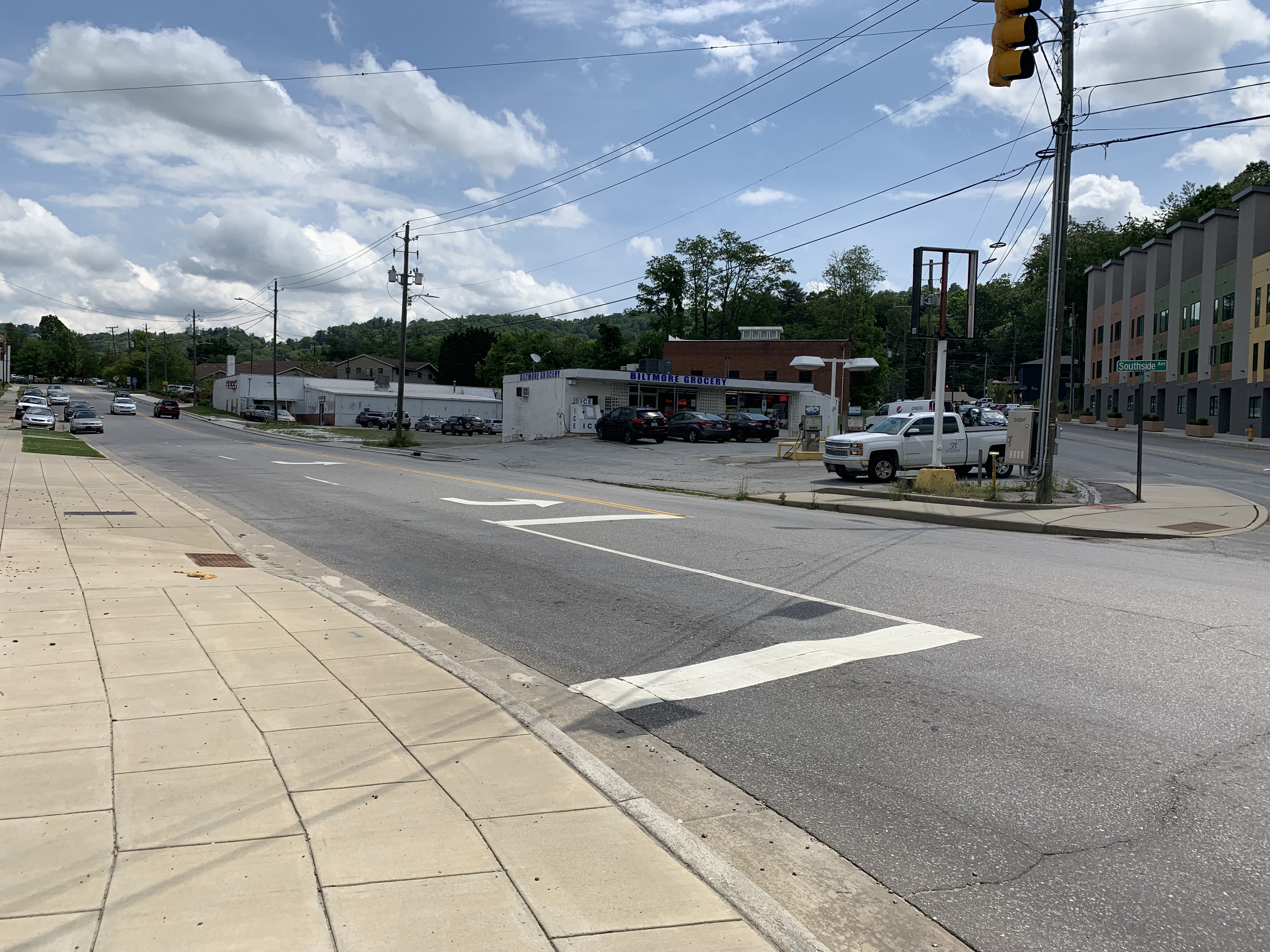 Former site of Booker T. Washington Hotel