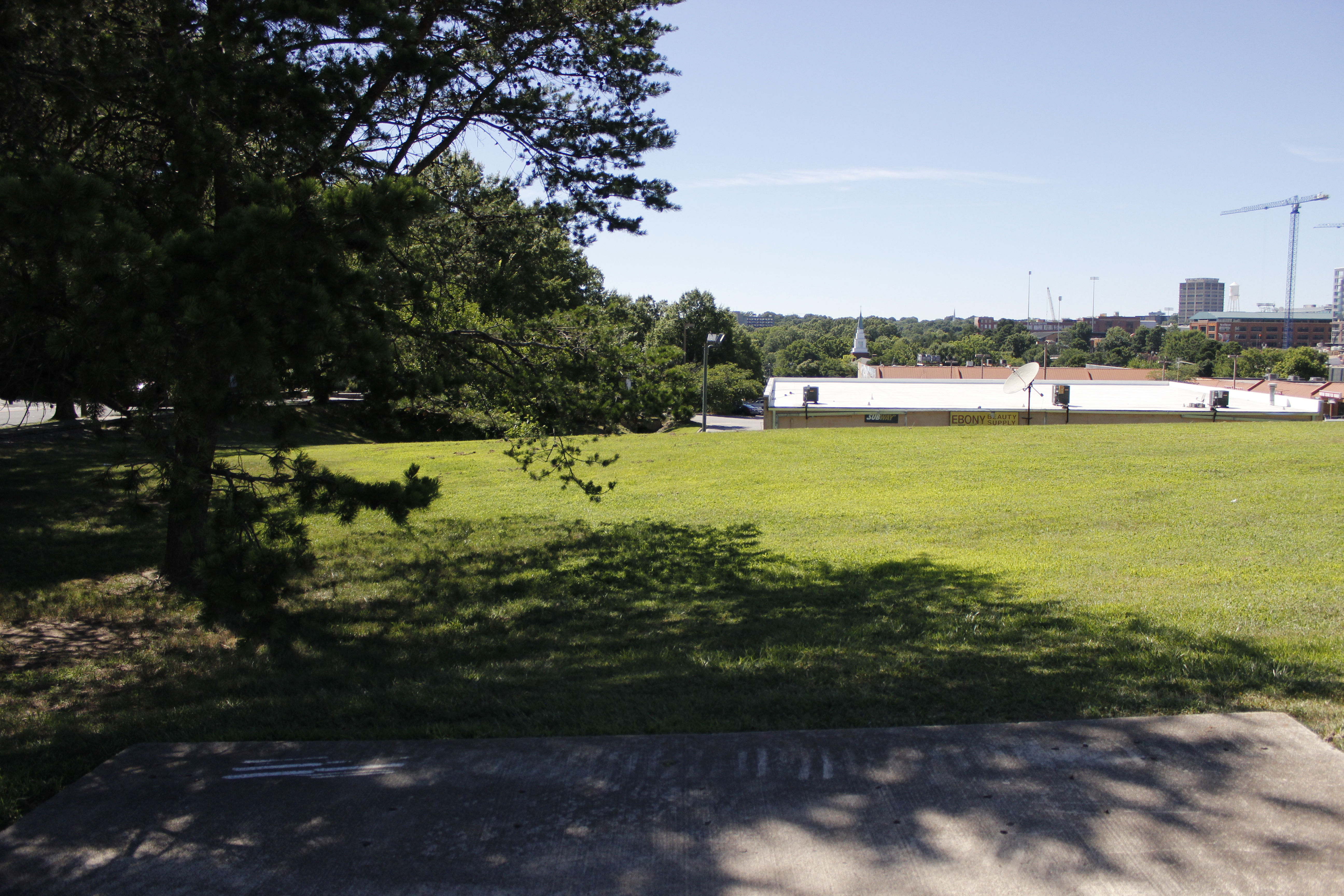 Former site of Bull City Drug Store