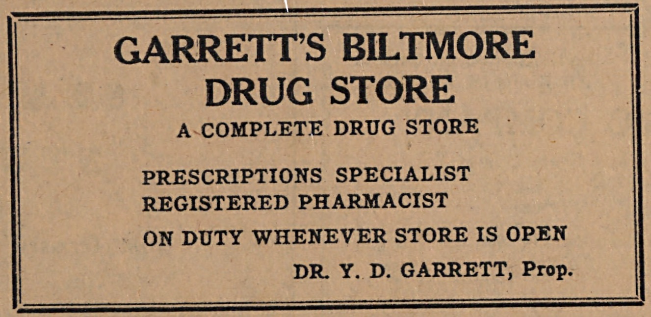 Advertisement, The Campus Echo, February 1, 1948