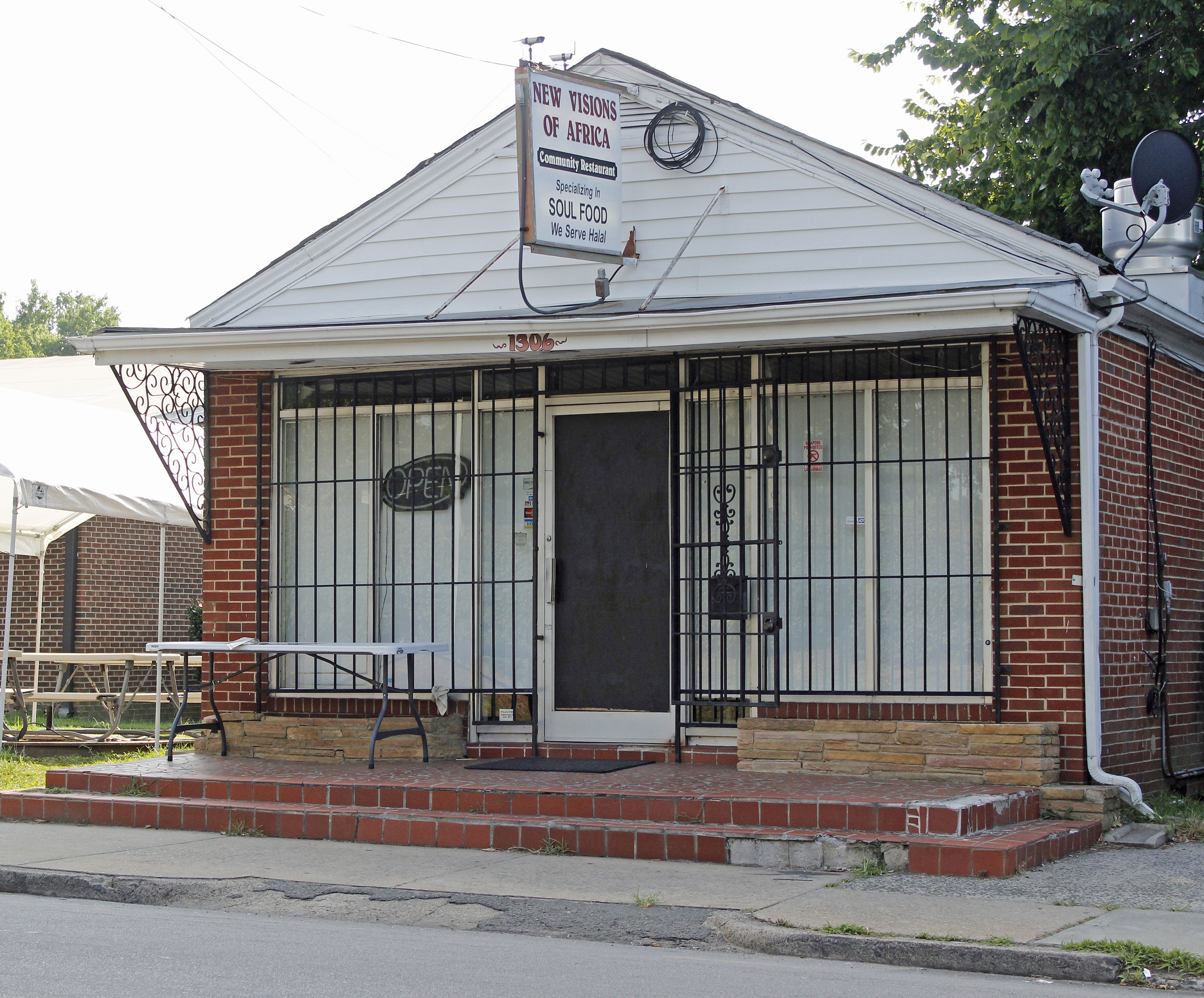 Former site of College Inn