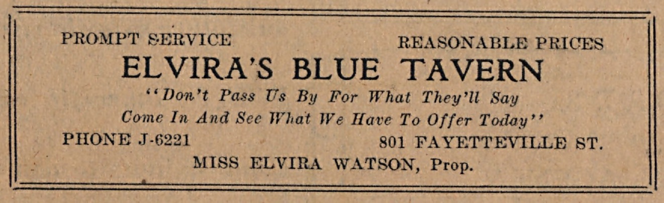 Advertisement, The Campus Echo, March 1, 1948