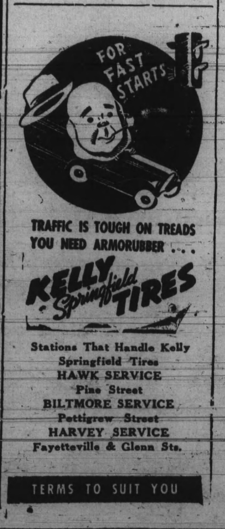 Advertisement, The Carolina Times, April 16, 1938
