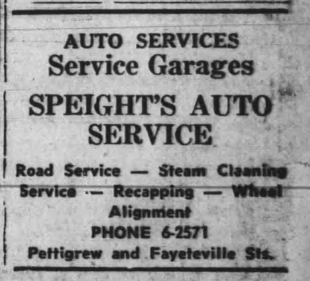 Advertisement, The Carolina Times, October 1, 1960