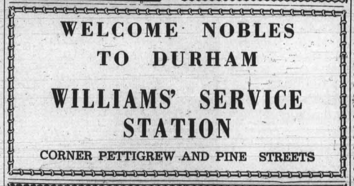 Advertisement, The Carolina Times, May 17, 1952