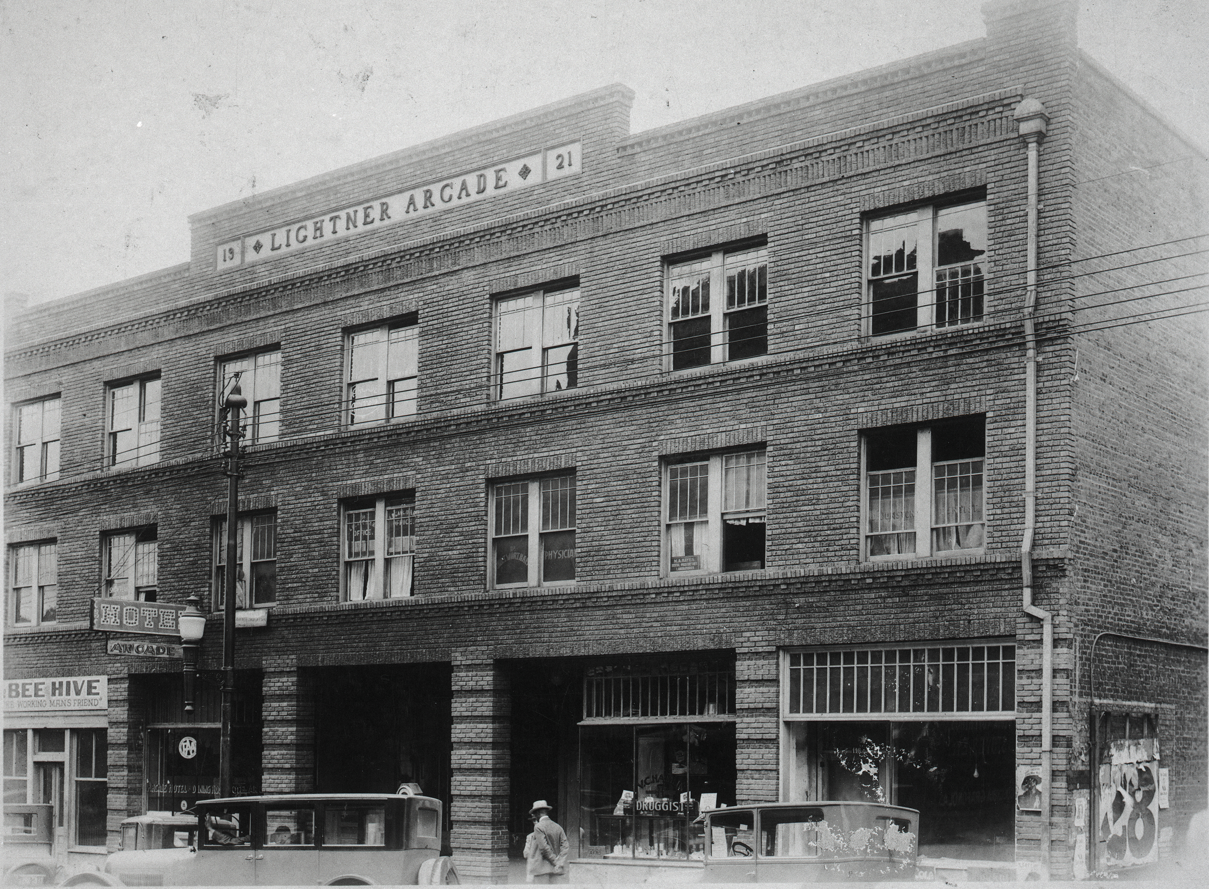 Arcade Hotel, 1921