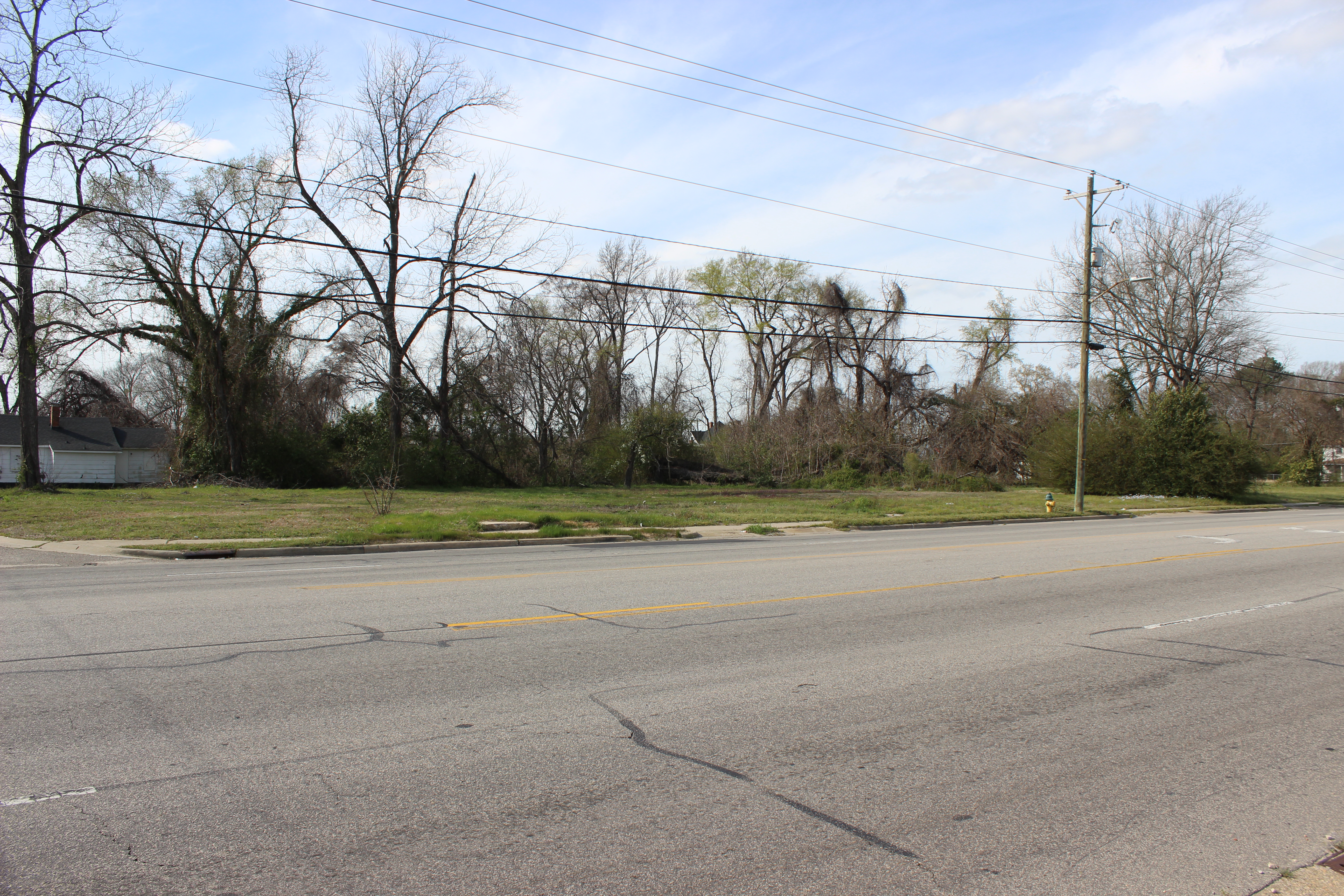 Former site of Mrs. L. C. McNeill's