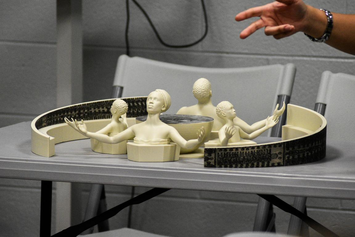 3D Printed model of Second Art Rendering