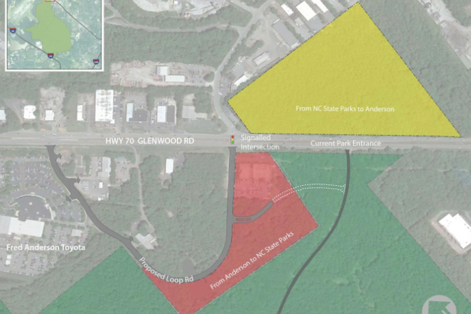 Land Exchange Agreement to Improve Access to Umstead State Park