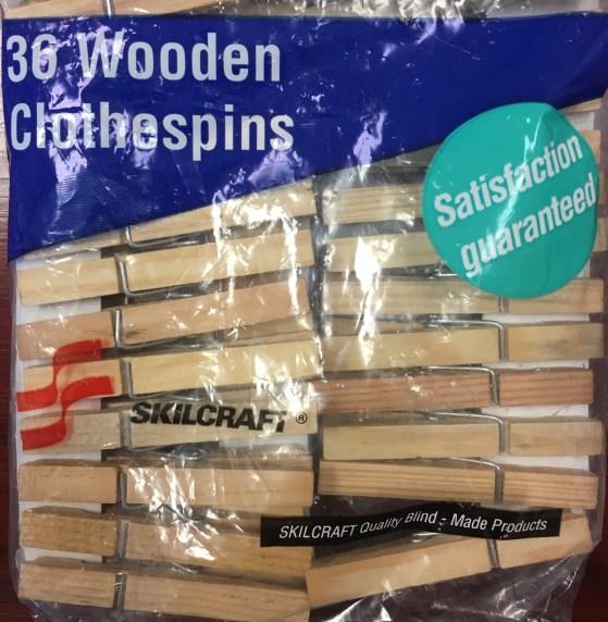 Wooden Clothespins