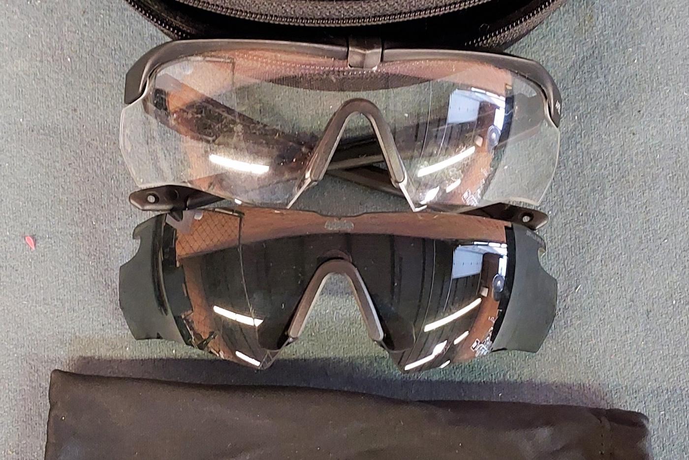 ESS goggles with case
