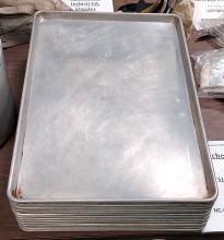 Metal serving trays 