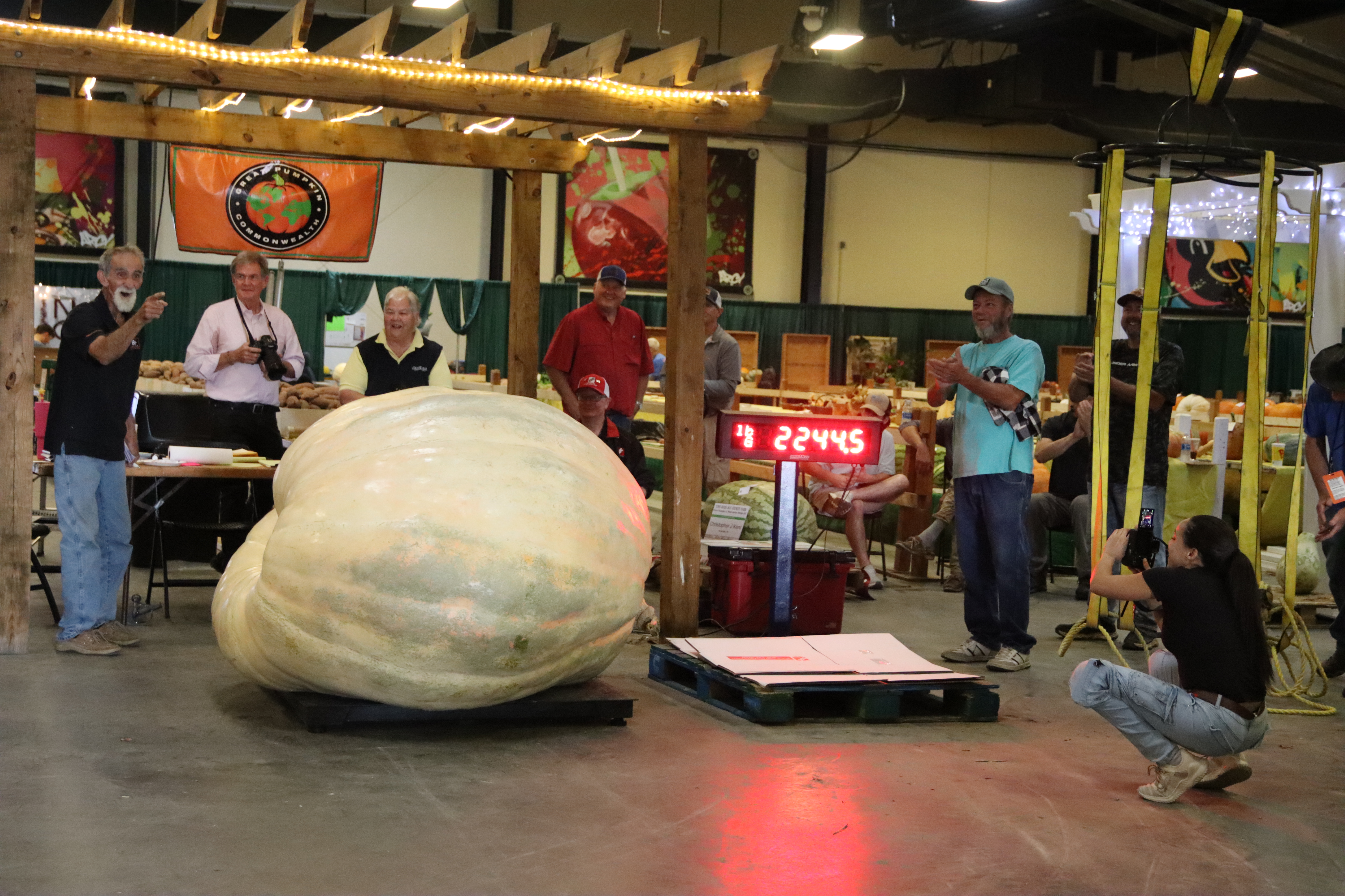 Winners announced in giant pumpkin and watermelon competitions