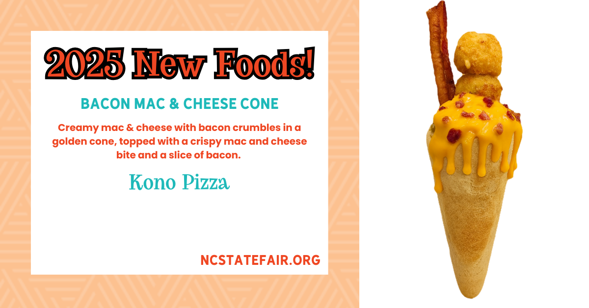 Bacon Mac & Cheese Cone (savory)