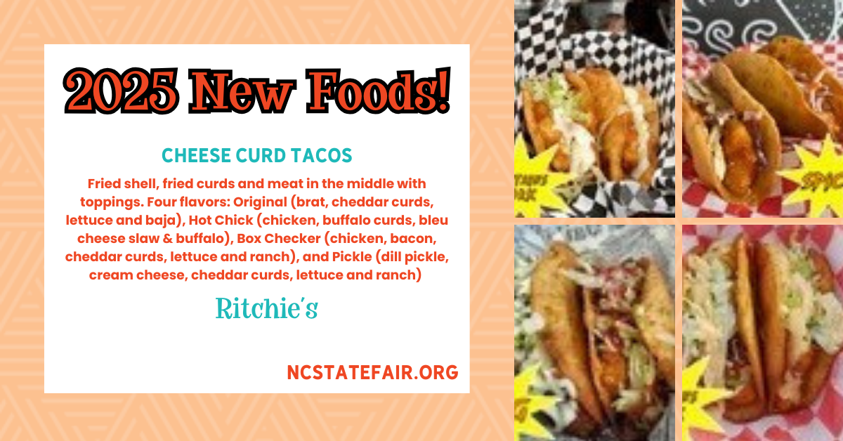 Cheese Curd Tacos (savory)
