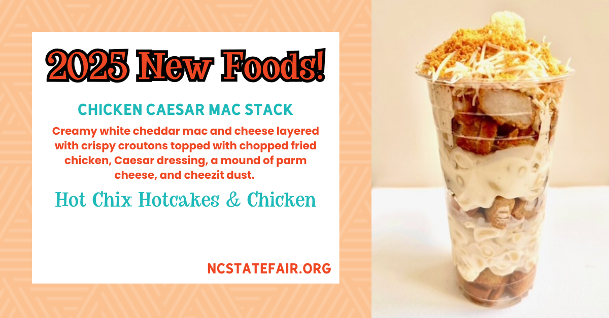 Chicken Caesar Mac Stack (savory)
