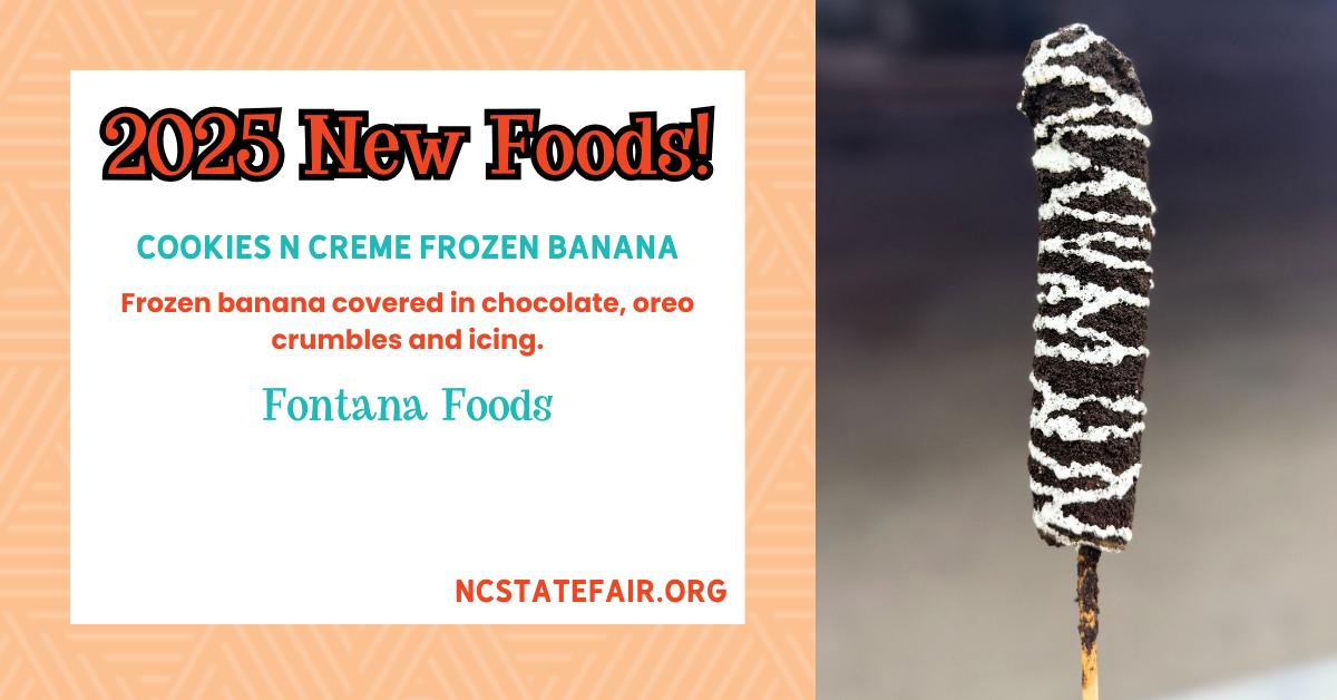 Cookies and Creme frozen banana