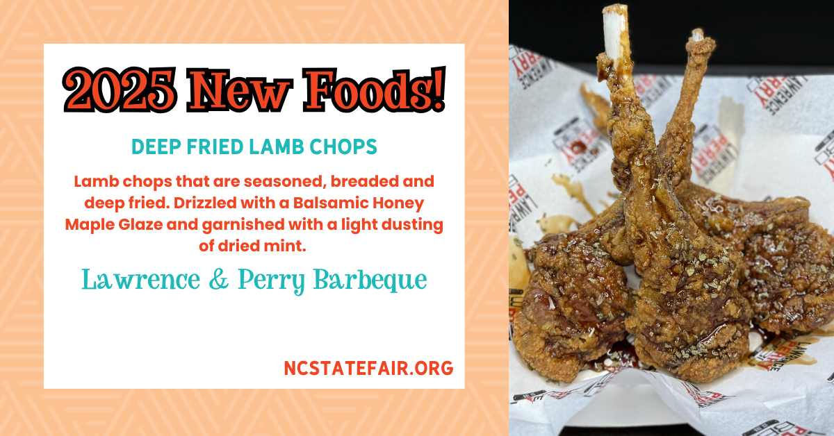 Deep Fried Lamb Chops (savory)
