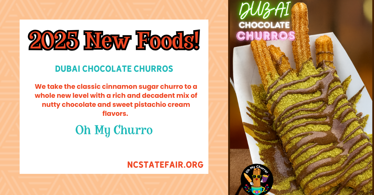 Dubai Chocolate Churros (sweet)